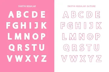 Dustin Font Family