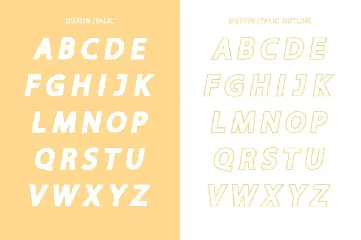 Dustin Font Family