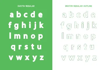 Dustin Font Family