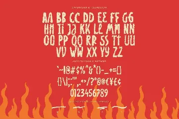 Burn House | A Display Font