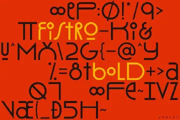 Fistro Bold font