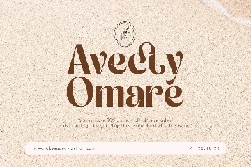 Avoraty - Modern Beauty Elegant Aesthetic Sans font