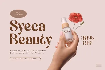 Avoraty - Modern Beauty Elegant Aesthetic Sans font