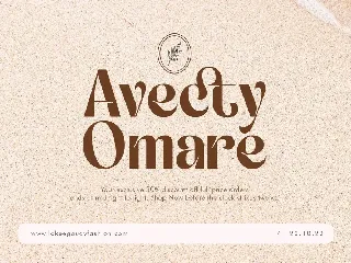 Avoraty - Modern Beauty Elegant Aesthetic Sans font