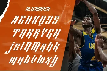 Rockin Pistons font