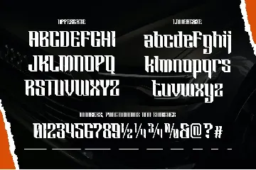 Rockin Pistons font