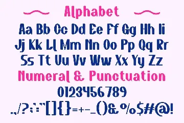 Bumflup - A Modern Playful Font