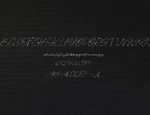 Fontinism Font