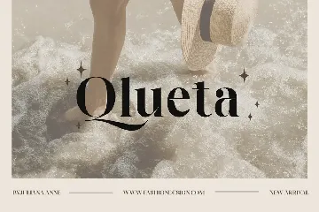 Quincher - Modern Aesthetic Beauty Serif Font