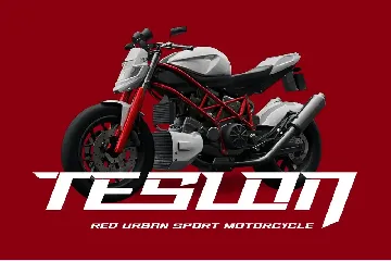 Trinos - Sporty Tech Font