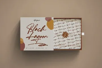 Black Lagoon - An Authentic Handwritten Font