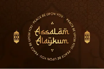 Almalik - Arabic Style font