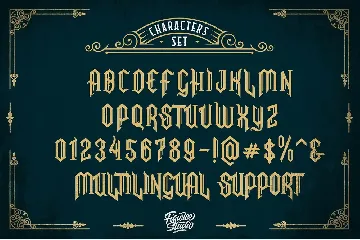 Snubhore - Blackletter Typeface font