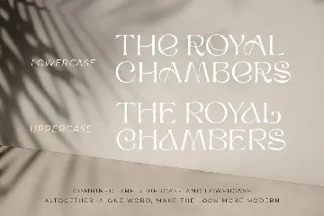 The Royal Chambers font