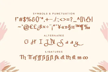 Mylesbury - A Handwritten Font