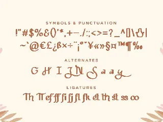 Mylesbury - A Handwritten Font