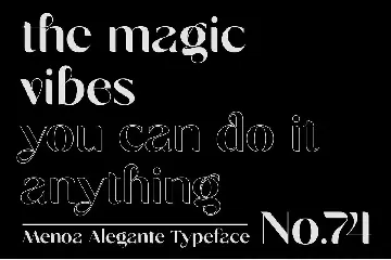 Monea Alegante font