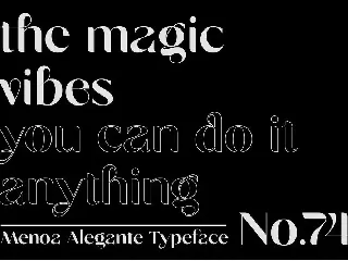 Monea Alegante font