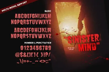 Sinister Mind font