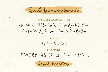 Great Banana Font Duo AS