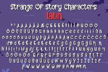 Strange Of Story font