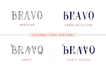 Bravo Sir Font Family