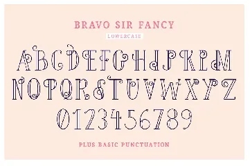 Bravo Sir Font Family