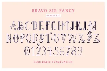 Bravo Sir Font Family