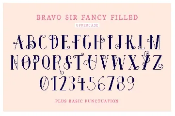 Bravo Sir Font Family