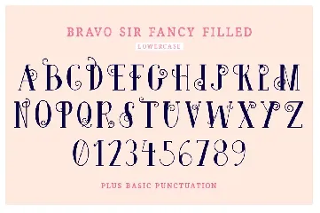 Bravo Sir Font Family