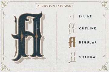 Arlington font