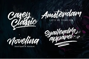 Brothership - Freestyle Brush Font