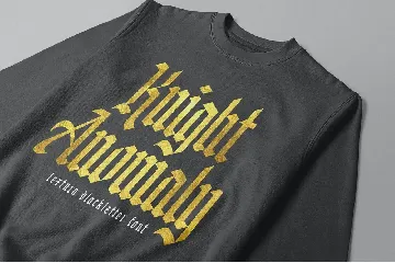 Knight Anomaly font