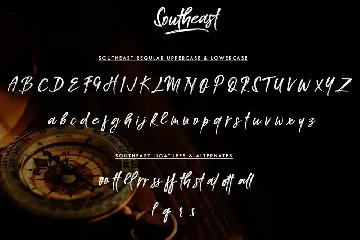 Southeast font