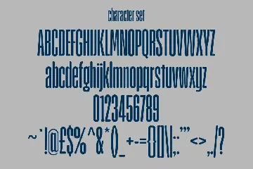 Galexias Condensed Display Font