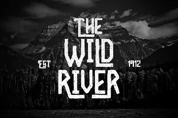 Wild River font