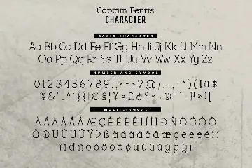 Captain Fenris Serif Font