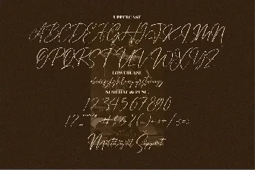 Handover Signature Font