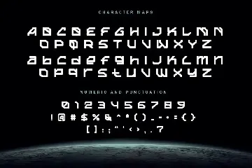 Rover Explore - Futuristic Sci-Fi Font