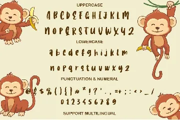 Baby Tarzant font