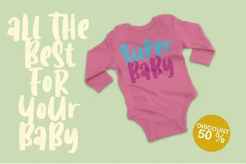 Baby Tarzant font