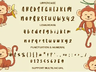 Baby Tarzant font