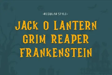 Spookyman - Halloween + Extras font