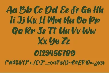 Orangutan font