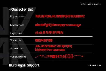 Devans - Scifi Game Font