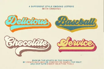 Groovy - Retro Font