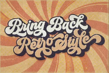 Groovy - Retro Font