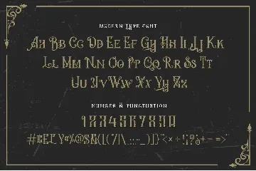 Altery One - classic blackletter font