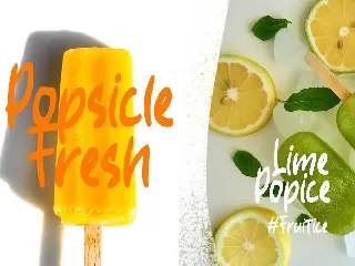 Orange Butter font