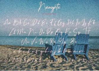 Navigate Elegant Signature font